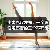 小米YU7发布:一个理性观察者的三个不确定判断(图3) 小米YU7发布:一个理性观察者的三个不确定判断(图3)