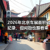 2026年北京车展面积破纪录，但问题也跟