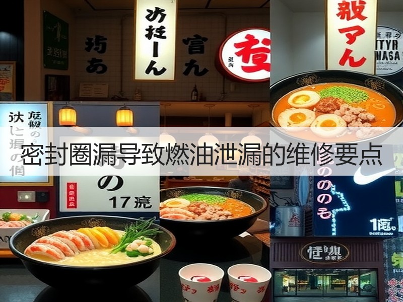 密封圈漏导致燃油泄漏的维修要点