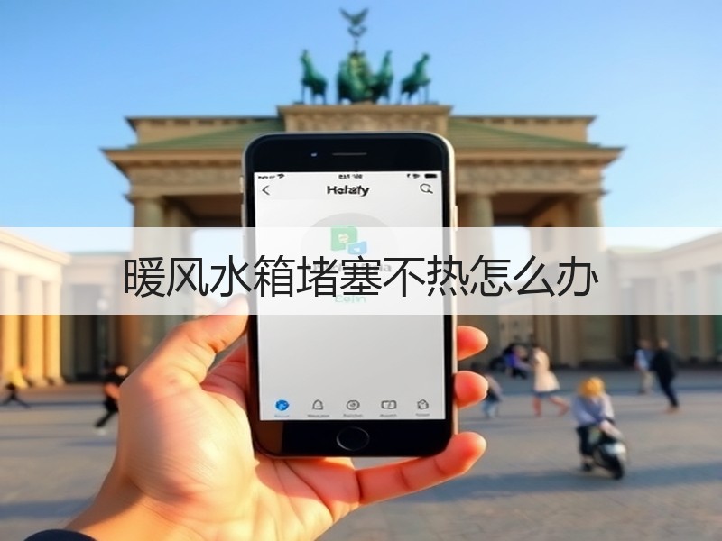 暖风水箱堵塞不热怎么办