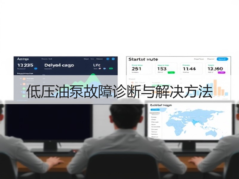 低压油泵故障诊断与解决方法