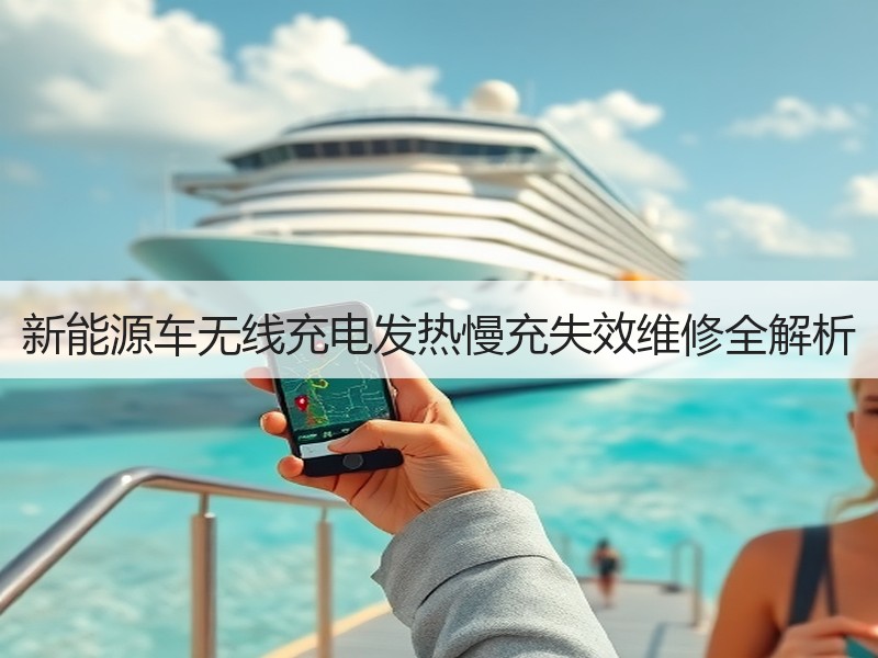 新能源车无线充电发热慢充失效维修全解析