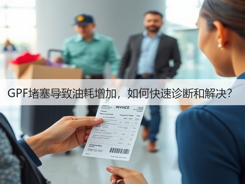GPF堵塞导致油耗增加，如何快速诊断和解