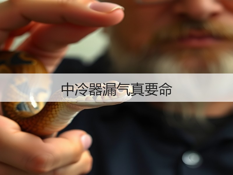 中冷器漏气真要命