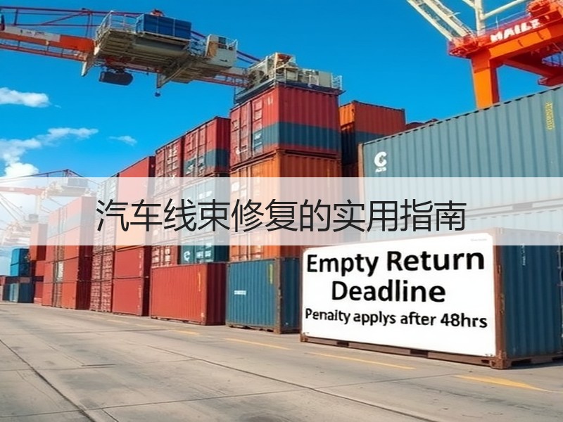 汽车线束修复的实用指南